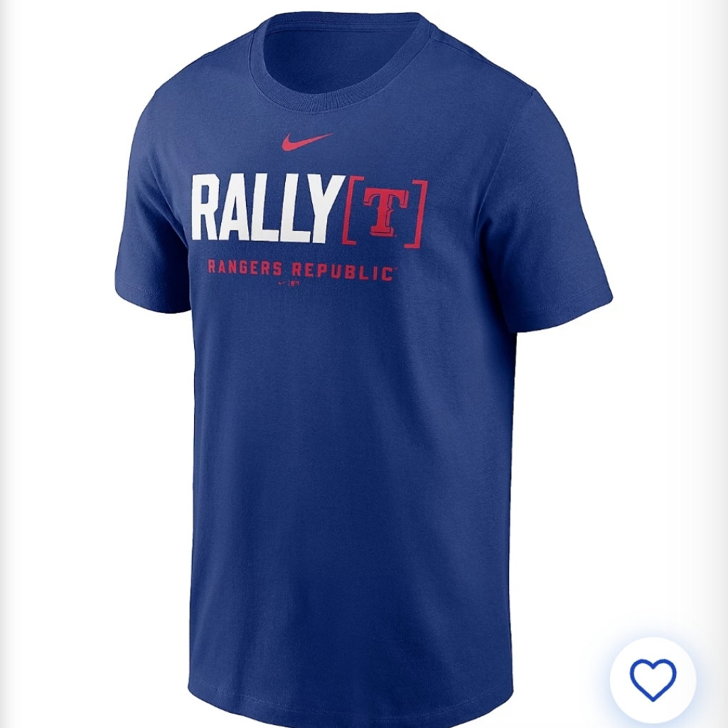 Nike Blue Rally Rangers T-Shirt